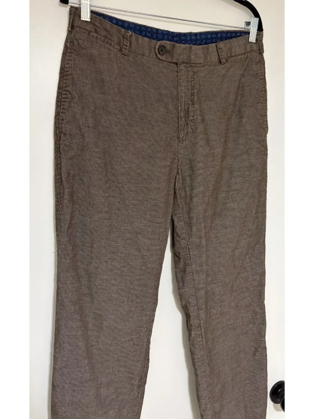 Peter Millar Men’s Brown Corduroy Pants Size 32 5-Pocket